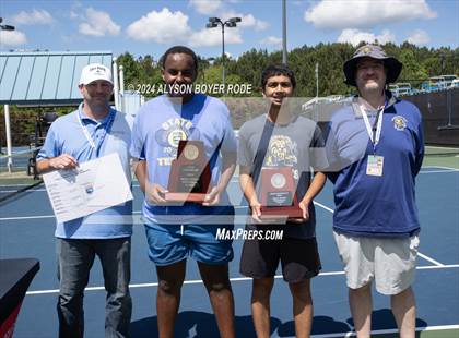 Thumbnail 1 in NCHSAA 1A Finals (Singles) photogallery.