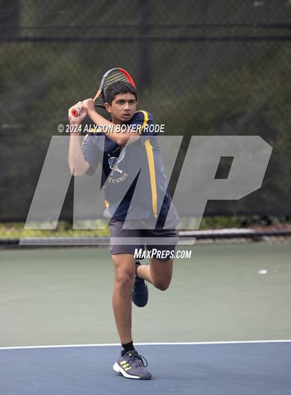 Thumbnail 3 in NCHSAA 1A Finals (Singles) photogallery.