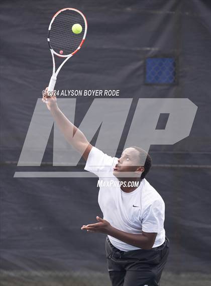 Thumbnail 1 in NCHSAA 1A Finals (Singles) photogallery.