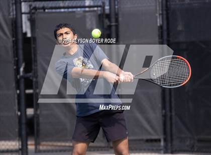 Thumbnail 1 in NCHSAA 1A Finals (Singles) photogallery.