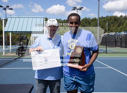 Thumbnail 3 in NCHSAA 1A Finals (Singles) photogallery.