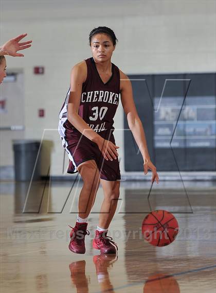 Thumbnail 3 in D'Evelyn vs. Cherokee Trail (Grandview Invitational) photogallery.