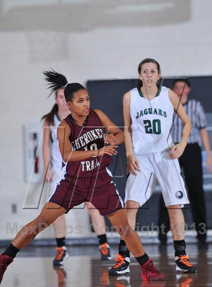 Thumbnail 3 in D'Evelyn vs. Cherokee Trail (Grandview Invitational) photogallery.