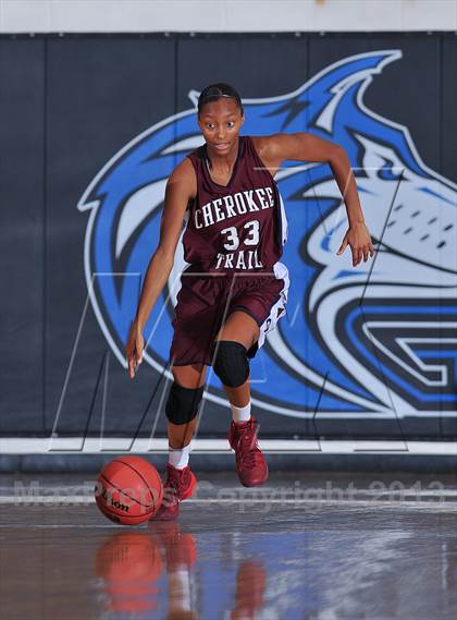 Thumbnail 1 in D'Evelyn vs. Cherokee Trail (Grandview Invitational) photogallery.