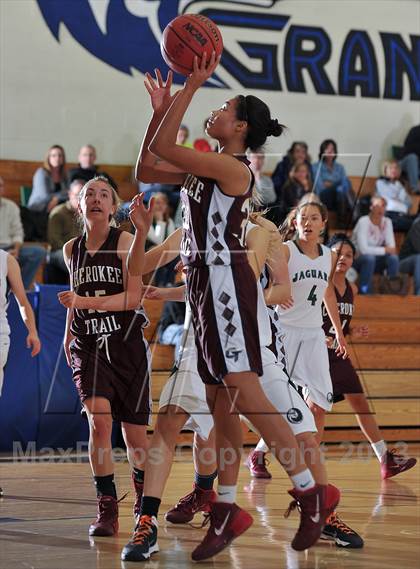 Thumbnail 1 in D'Evelyn vs. Cherokee Trail (Grandview Invitational) photogallery.