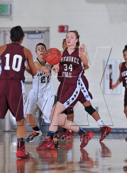 Thumbnail 3 in D'Evelyn vs. Cherokee Trail (Grandview Invitational) photogallery.