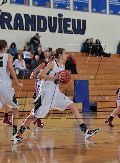 Thumbnail 3 in D'Evelyn vs. Cherokee Trail (Grandview Invitational) photogallery.