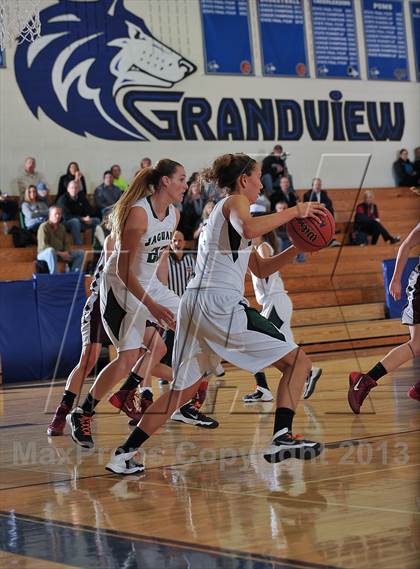 Thumbnail 2 in D'Evelyn vs. Cherokee Trail (Grandview Invitational) photogallery.
