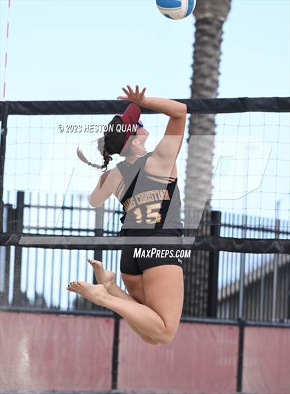 Thumbnail 2 in Oaks Christian vs. Long Beach Poly (CIF-SS D2 Playoffs) photogallery.
