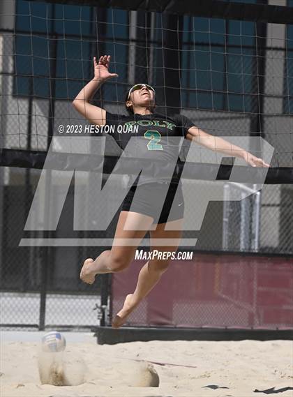 Thumbnail 2 in Oaks Christian vs. Long Beach Poly (CIF-SS D2 Playoffs) photogallery.