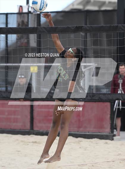 Thumbnail 3 in Oaks Christian vs. Long Beach Poly (CIF-SS D2 Playoffs) photogallery.