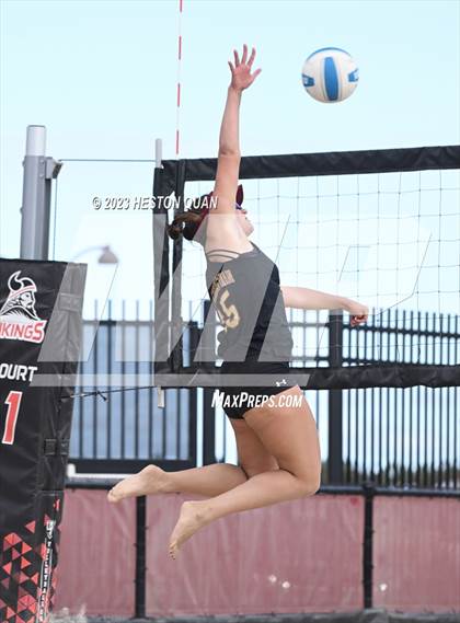 Thumbnail 1 in Oaks Christian vs. Long Beach Poly (CIF-SS D2 Playoffs) photogallery.