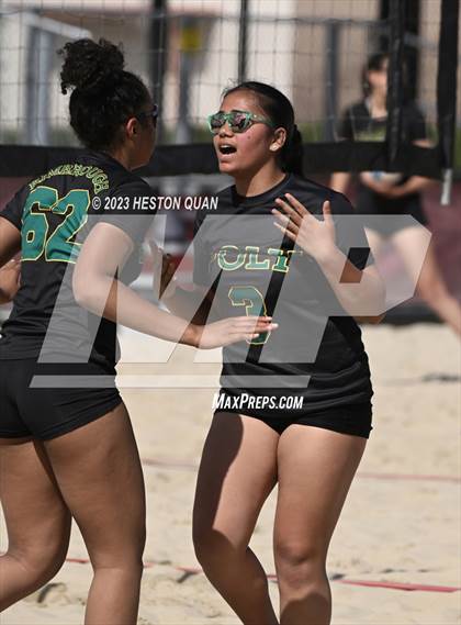 Thumbnail 2 in Oaks Christian vs. Long Beach Poly (CIF-SS D2 Playoffs) photogallery.