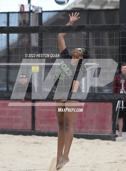 Thumbnail 2 in Oaks Christian vs. Long Beach Poly (CIF-SS D2 Playoffs) photogallery.