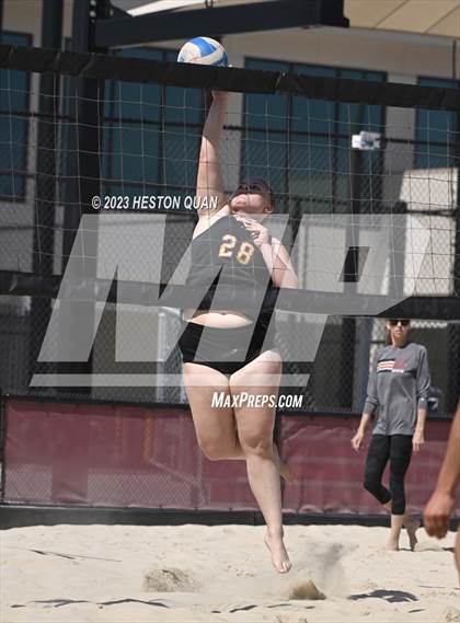 Thumbnail 3 in Oaks Christian vs. Long Beach Poly (CIF-SS D2 Playoffs) photogallery.