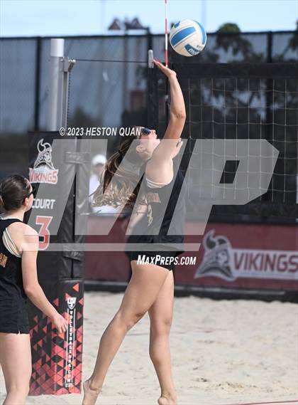 Thumbnail 2 in Oaks Christian vs. Long Beach Poly (CIF-SS D2 Playoffs) photogallery.