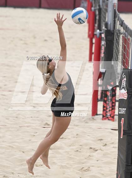 Thumbnail 3 in Oaks Christian vs. Long Beach Poly (CIF-SS D2 Playoffs) photogallery.
