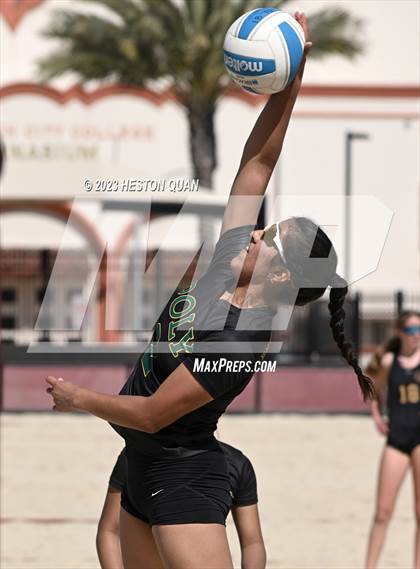 Thumbnail 3 in Oaks Christian vs. Long Beach Poly (CIF-SS D2 Playoffs) photogallery.
