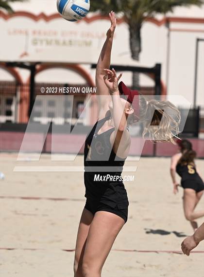 Thumbnail 3 in Oaks Christian vs. Long Beach Poly (CIF-SS D2 Playoffs) photogallery.