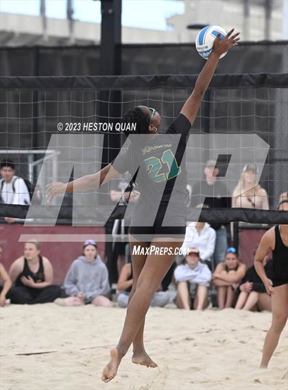 Thumbnail 3 in Oaks Christian vs. Long Beach Poly (CIF-SS D2 Playoffs) photogallery.
