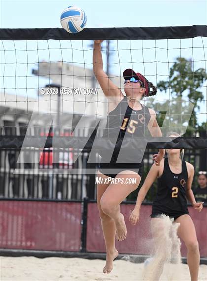 Thumbnail 2 in Oaks Christian vs. Long Beach Poly (CIF-SS D2 Playoffs) photogallery.