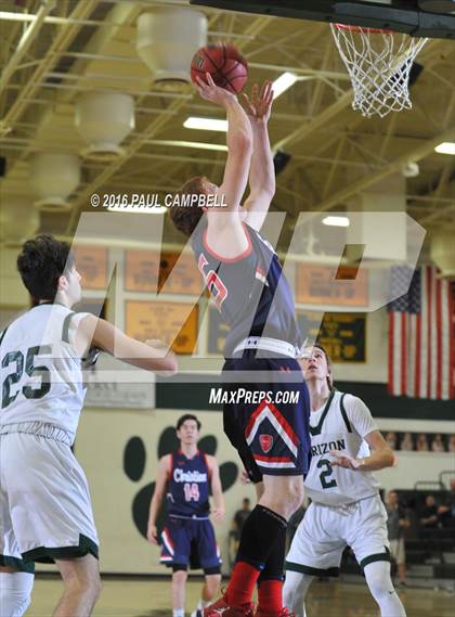 Thumbnail 2 in Horizon vs Scottsdale Christian Academy (Horizon Holiday Hoops) photogallery.