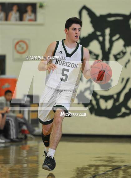 Thumbnail 1 in Horizon vs Scottsdale Christian Academy (Horizon Holiday Hoops) photogallery.
