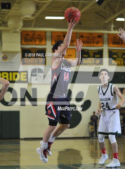 Thumbnail 2 in Horizon vs Scottsdale Christian Academy (Horizon Holiday Hoops) photogallery.
