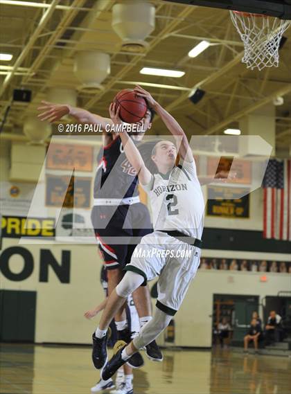 Thumbnail 2 in Horizon vs Scottsdale Christian Academy (Horizon Holiday Hoops) photogallery.