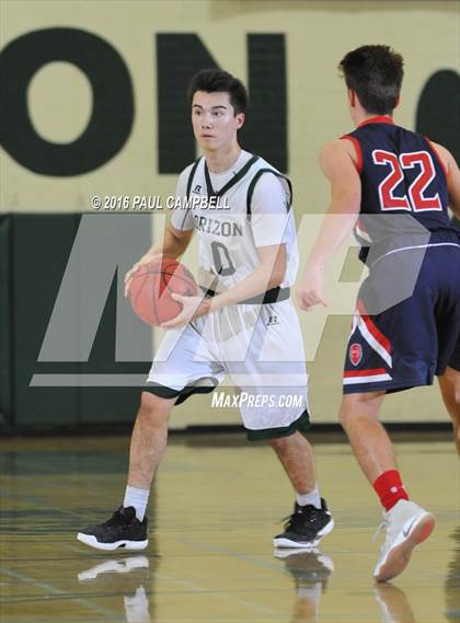 Thumbnail 3 in Horizon vs Scottsdale Christian Academy (Horizon Holiday Hoops) photogallery.