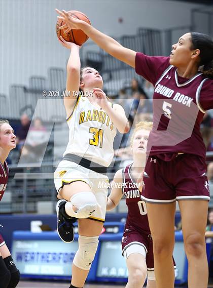 Thumbnail 2 in Forney vs Round Rock (Raising Cane's Chicken Lady Roo Classic) photogallery.