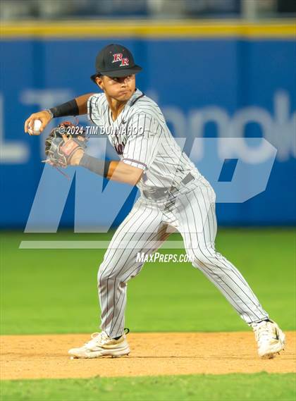 Thumbnail 3 in Grapevine vs. Rouse (UIL 5A Baseball Semifinal) photogallery.