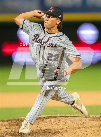 Thumbnail 3 in Grapevine vs. Rouse (UIL 5A Baseball Semifinal) photogallery.