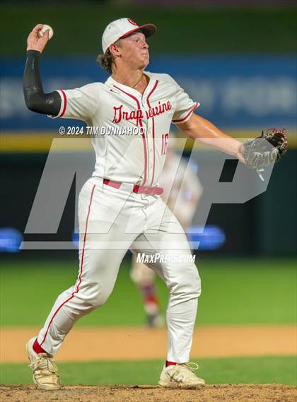 Thumbnail 2 in Grapevine vs. Rouse (UIL 5A Baseball Semifinal) photogallery.