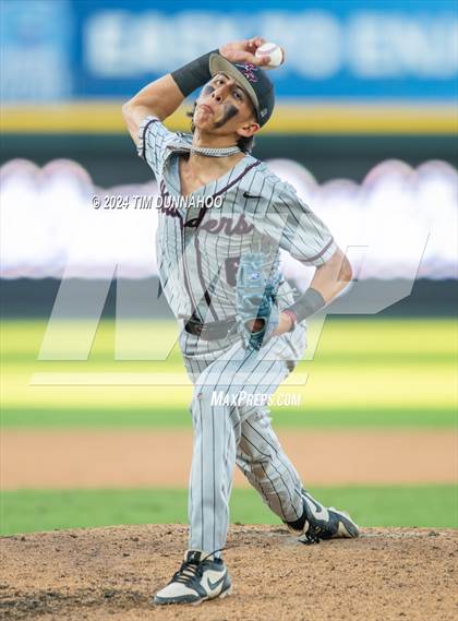 Thumbnail 3 in Grapevine vs. Rouse (UIL 5A Baseball Semifinal) photogallery.