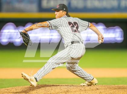 Thumbnail 3 in Grapevine vs. Rouse (UIL 5A Baseball Semifinal) photogallery.