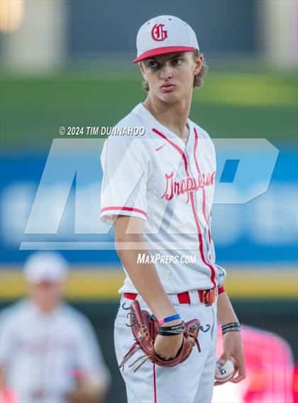 Thumbnail 3 in Grapevine vs. Rouse (UIL 5A Baseball Semifinal) photogallery.