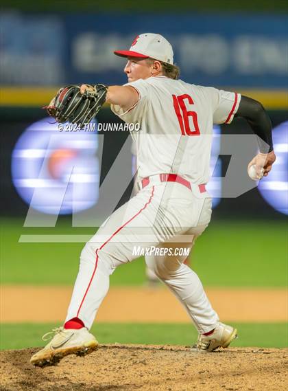 Thumbnail 2 in Grapevine vs. Rouse (UIL 5A Baseball Semifinal) photogallery.