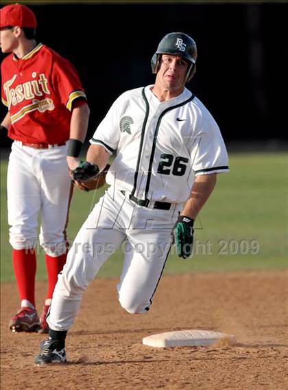 Thumbnail 1 in Jesuit vs. De La Salle (Anderson Bat National Classic) photogallery.