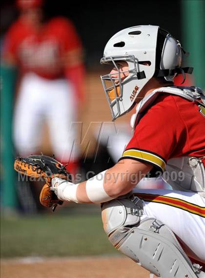 Thumbnail 1 in Jesuit vs. De La Salle (Anderson Bat National Classic) photogallery.