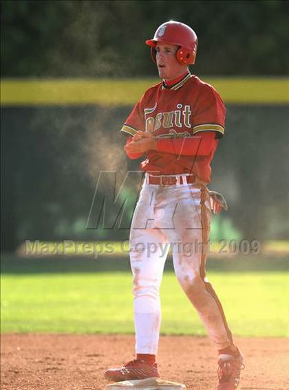 Thumbnail 1 in Jesuit vs. De La Salle (Anderson Bat National Classic) photogallery.