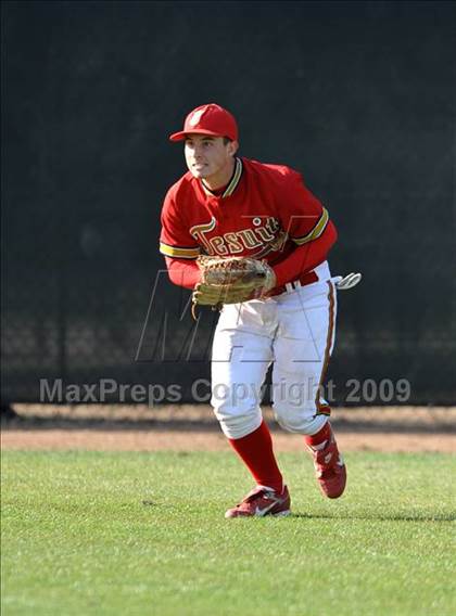Thumbnail 1 in Jesuit vs. De La Salle (Anderson Bat National Classic) photogallery.