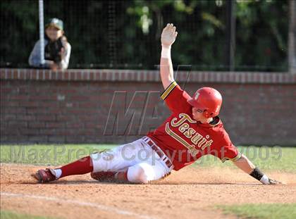 Thumbnail 1 in Jesuit vs. De La Salle (Anderson Bat National Classic) photogallery.