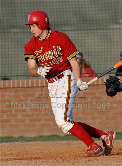 Thumbnail 1 in Jesuit vs. De La Salle (Anderson Bat National Classic) photogallery.