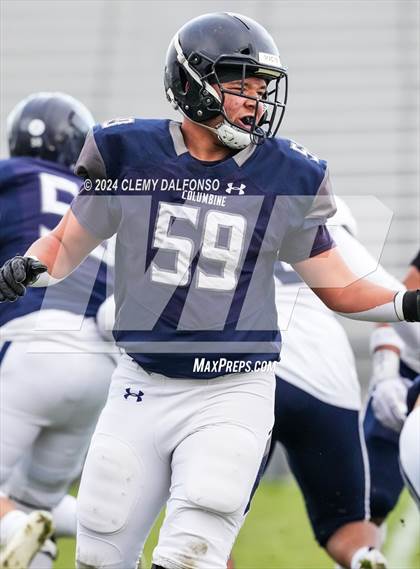 Thumbnail 3 in Cherokee Trail vs Columbine (CHSAA  5A Round 2) photogallery.