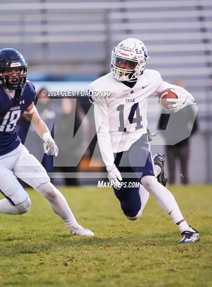 Thumbnail 2 in Cherokee Trail vs Columbine (CHSAA  5A Round 2) photogallery.