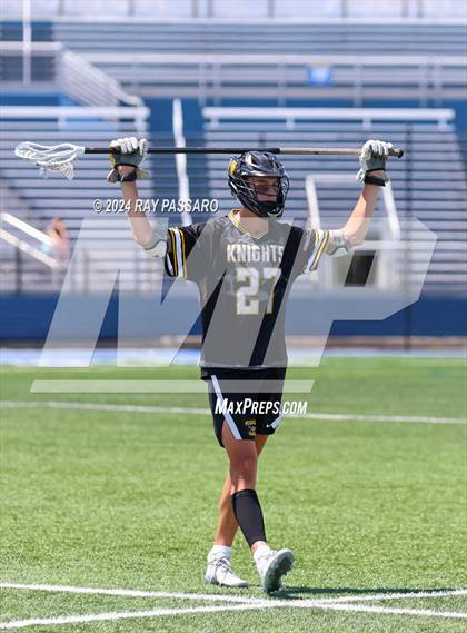 Thumbnail 3 in Farmingdale vs. McQuaid Jesuit (NYSPHSAA Class A Final) photogallery.