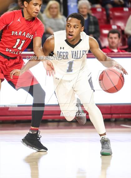 Thumbnail 2 in Paradise Valley vs. Deer Valley (AIA 5A Semifinal) photogallery.