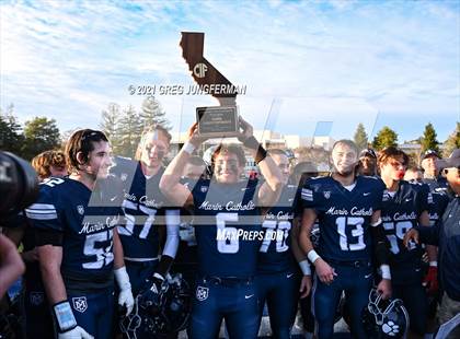 Thumbnail 2 in Central Valley Christian @ Marin Catholic (CIF D4-AA State Championship Final) photogallery.