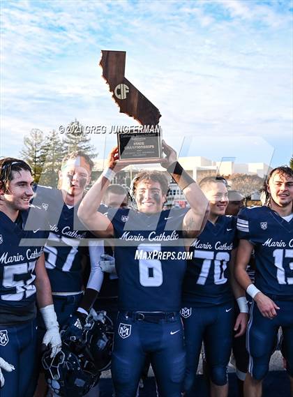 Thumbnail 1 in Central Valley Christian @ Marin Catholic (CIF D4-AA State Championship Final) photogallery.